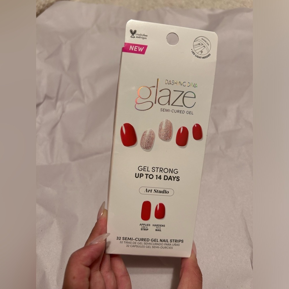 Glaze nails